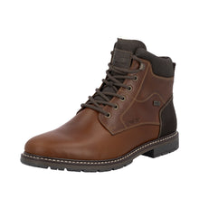 Load image into Gallery viewer, RIEKER - 13740-24 - LACE UP/ZIP BOOT (Water Resistant) - Brown