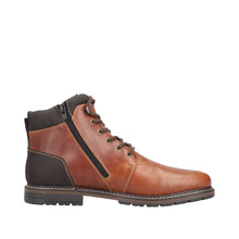 Load image into Gallery viewer, RIEKER - 13740-24 - LACE UP/ZIP BOOT (Water Resistant) - Brown