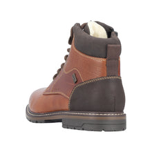 Load image into Gallery viewer, RIEKER - 13740-24 - LACE UP/ZIP BOOT (Water Resistant) - Brown