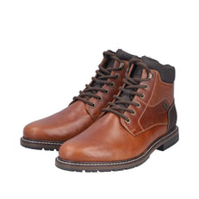 Load image into Gallery viewer, RIEKER - 13740-24 - LACE UP/ZIP BOOT (Water Resistant) - Brown
