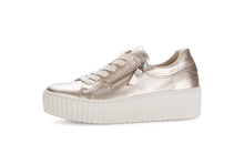 Load image into Gallery viewer, GABOR (DOLLY) - 63.200.62 - LACE UP SNEAKER STYLE SHOE - (Beige) Metallic
