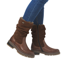 Load image into Gallery viewer, REMONTE - D0B80-24 - MID-CALF BOOT (Water Resistant) - Tan