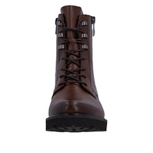 Load image into Gallery viewer, REMONTE - D8656-25 - LACE/ZIP BOOT (Water Resistant) - Brown
