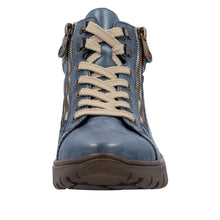 Load image into Gallery viewer, RIEKER - N1305-14 - ZIP/LACE BOOT (Water Resistant)- Blue Multi