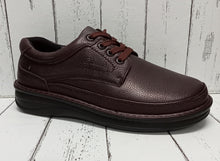 Load image into Gallery viewer, G-COMFORT SHOES (WIDE FITTING) - P3706 - LACE UP SHOE - Dark Brown (Waterproof)