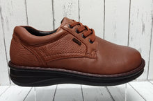 Load image into Gallery viewer, G-COMFORT SHOES (EXTRA WIDE FITTING) - P3701 - LACE UP SHOE - Cognac (Waterproof)