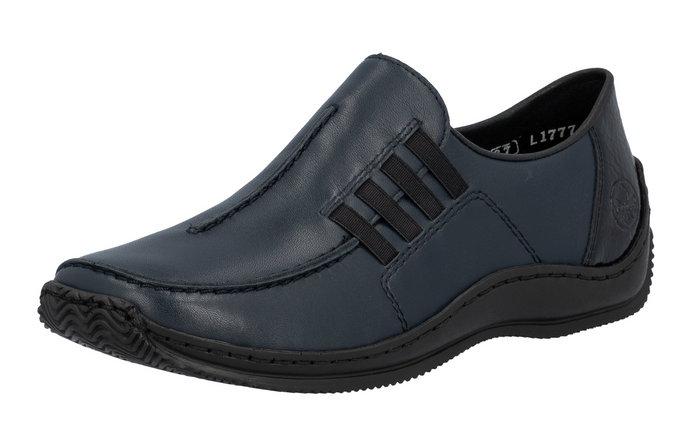 RIEKER - L1777-14 - SLIP ON SHOE - Blue