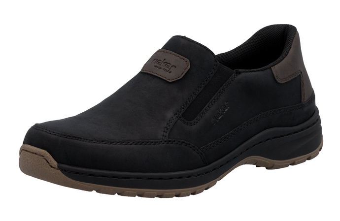 RIEKER - 03365-00 - SLIP ON SHOE - Black