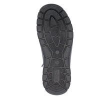 Load image into Gallery viewer, RIEKER - 03607-00 - MENS LACE-UP/ZIP SHOE - Black (Extra Wide)(Water Resistant)  (NEW IN)