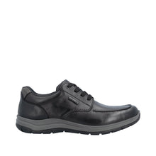 Load image into Gallery viewer, RIEKER - 03607-00 - MENS LACE-UP/ZIP SHOE - Black (Extra Wide)(Water Resistant)  (NEW IN)