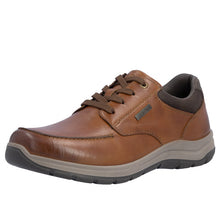 Load image into Gallery viewer, RIEKER - 03607-24 - MENS LACE-UP/ZIP SHOE - Brown (Extra Wide)(Water Resistant)
