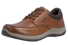 Load image into Gallery viewer, RIEKER - 03607-24 - MENS LACE-UP/ZIP SHOE - Brown (Extra Wide)(Water Resistant)  (NEW IN)