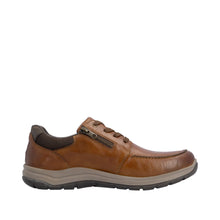 Load image into Gallery viewer, RIEKER - 03607-24 - MENS LACE-UP/ZIP SHOE - Brown (Extra Wide)(Water Resistant)
