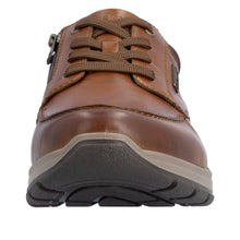 Load image into Gallery viewer, RIEKER - 03607-24 - MENS LACE-UP/ZIP SHOE - Brown (Extra Wide)(Water Resistant)