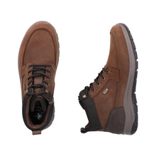 Load image into Gallery viewer, RIEKER - 03630-22 - LACE UP/ZIP BOOT (Water Resistant) - Brown (NEW IN)
