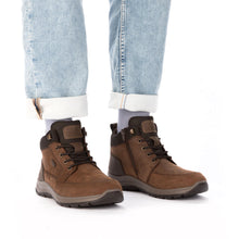 Load image into Gallery viewer, RIEKER - 03630-22 - LACE UP/ZIP BOOT (Water Resistant) - Brown (NEW IN)