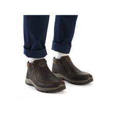Load image into Gallery viewer, RIEKER - 03660-25 - 2-ZIP NUBUCK BOOT (Water Resistant) - Brown