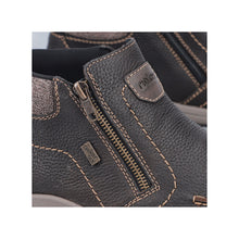 Load image into Gallery viewer, RIEKER - 03660-25 - 2-ZIP NUBUCK BOOT (Water Resistant) - Brown