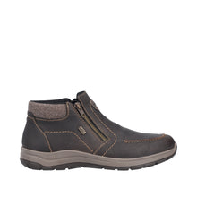 Load image into Gallery viewer, RIEKER - 03660-25 - 2-ZIP NUBUCK BOOT (Water Resistant) - Brown