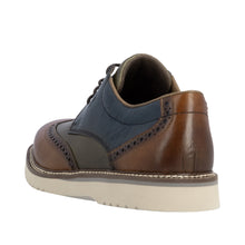 Load image into Gallery viewer, RIEKER - 04504-90 -LACE UP SHOE - Tan/Blue multi