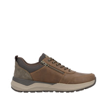 Load image into Gallery viewer, RIEKER - 06000-22 - MENS LACE-UP/ZIP SHOE - Brown