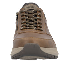 Load image into Gallery viewer, RIEKER - 06000-22 - MENS LACE-UP/ZIP SHOE - Brown