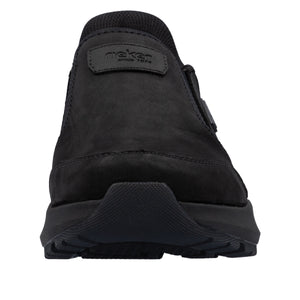 RIEKER - 06052-00 - ‘Ready to Go’ SLIP IN SHOE (Water Resistant ) - Black (WIDE)