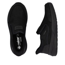 Load image into Gallery viewer, RIEKER - 06052-00 - ‘Ready to Go’ SLIP IN SHOE (Water Resistant ) - Black (WIDE)
