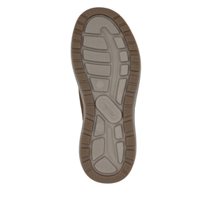 RIEKER - 06052-22 - ‘Ready to Go’ SLIP IN SHOE (Water Resistant ) - Brown (WIDE)