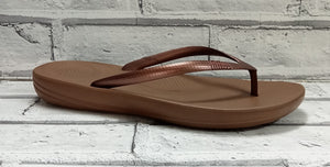 FitFlop - IQUSHION ERGONOMIC - Flip Flop Sandals - Bronze