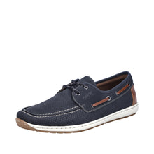 Load image into Gallery viewer, RIEKER - 08816-14 - MENS LACE-UP DECK SHOE - Navy