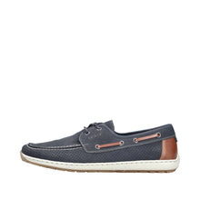 Load image into Gallery viewer, RIEKER - 08816-14 - MENS LACE-UP DECK SHOE - Navy