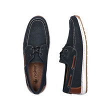 Load image into Gallery viewer, RIEKER - 08816-14 - MENS LACE-UP DECK SHOE - Navy
