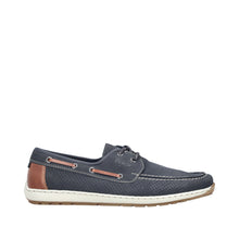 Load image into Gallery viewer, RIEKER - 08816-14 - MENS LACE-UP DECK SHOE - Navy