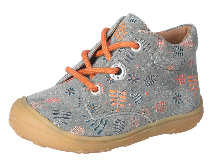 RICOSTA - 1200502/571 - DOTS Lace up Boot - Grey multi