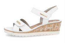 Load image into Gallery viewer, REMONTE - R6266-80 - WEDGE SANDAL - White