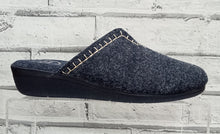 Load image into Gallery viewer, TONI PONS - CUNIT-FR - WEDGE MULE/CLOG SLIPPER - Navy