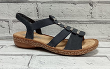 Load image into Gallery viewer, RIEKER - 62850-14 - SANDAL - Navy