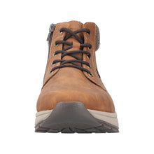 Load image into Gallery viewer, RIEKER - 11030-25 - LACE UP/ZIP BOOT (Water Resistant ) - Tan