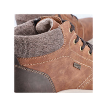 Load image into Gallery viewer, RIEKER - 11030-25 - LACE UP/ZIP BOOT (Water Resistant ) - Tan