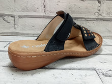 Load image into Gallery viewer, RIEKER - 60842-14 - MULE/SLIP ON 2xSTRAP SANDAL - Navy Multi