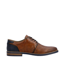 Load image into Gallery viewer, RIEKER - 13504-24 - LACE UP SHOE - Dark Tan/Blue