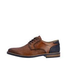 Load image into Gallery viewer, RIEKER - 13504-24 - LACE UP SHOE - Dark Tan/Blue