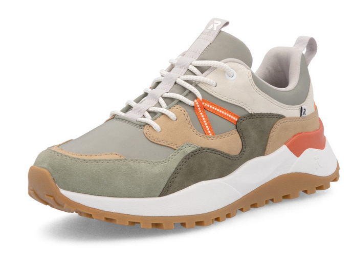RIEKER - U1301-52- TRAINER - Green multi