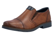 Load image into Gallery viewer, RIEKER - 13950-24 - SLIP ON SHOE - Dark Tan (Wide)  (NEW IN)