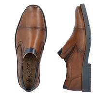 Load image into Gallery viewer, RIEKER - 13950-24 - SLIP ON SHOE - Dark Tan (Wide)