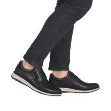 Load image into Gallery viewer, RIEKER - 14706-00 - LACE UP/ZIP SHOE - Black