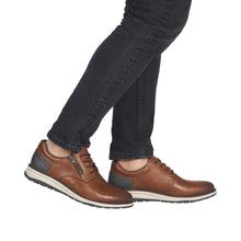 Load image into Gallery viewer, RIEKER - 14706-24 - LACE UP/ZIP SHOE - Tan