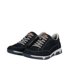 Load image into Gallery viewer, RIEKER - 15900-14 - MENS LACE-UP/ZIP SHOE - Navy