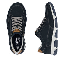 Load image into Gallery viewer, RIEKER - 15900-14 - MENS LACE-UP/ZIP SHOE - Navy